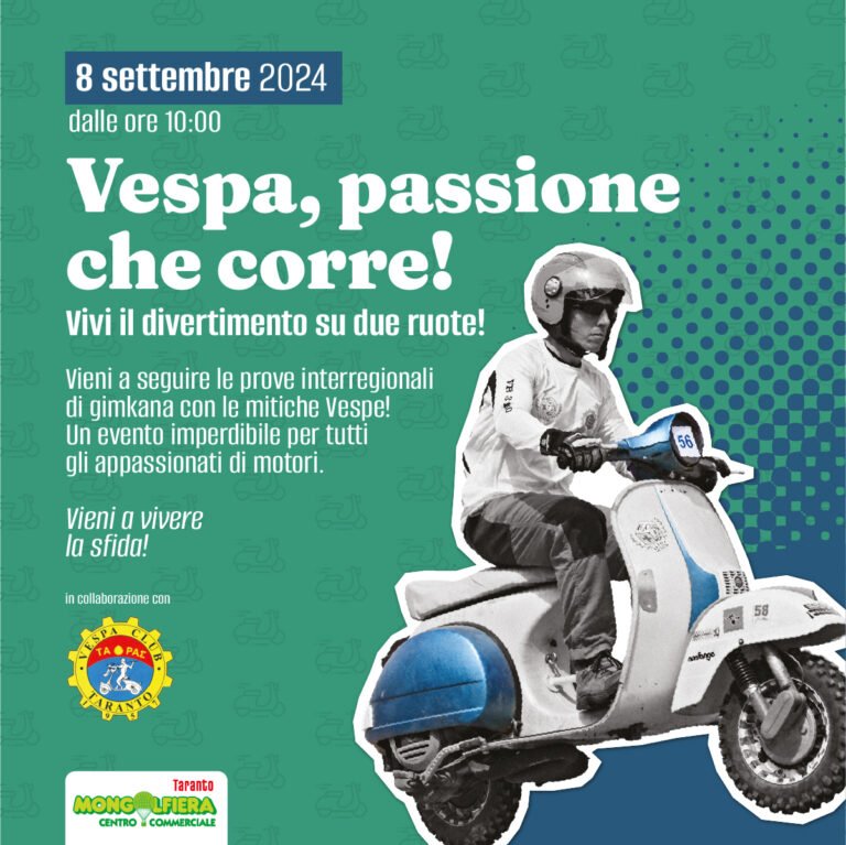 Vespa passione che corre!