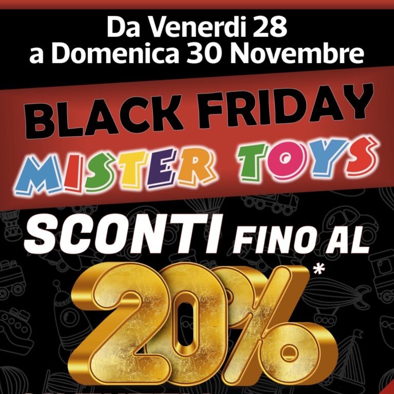Mister toys black friday