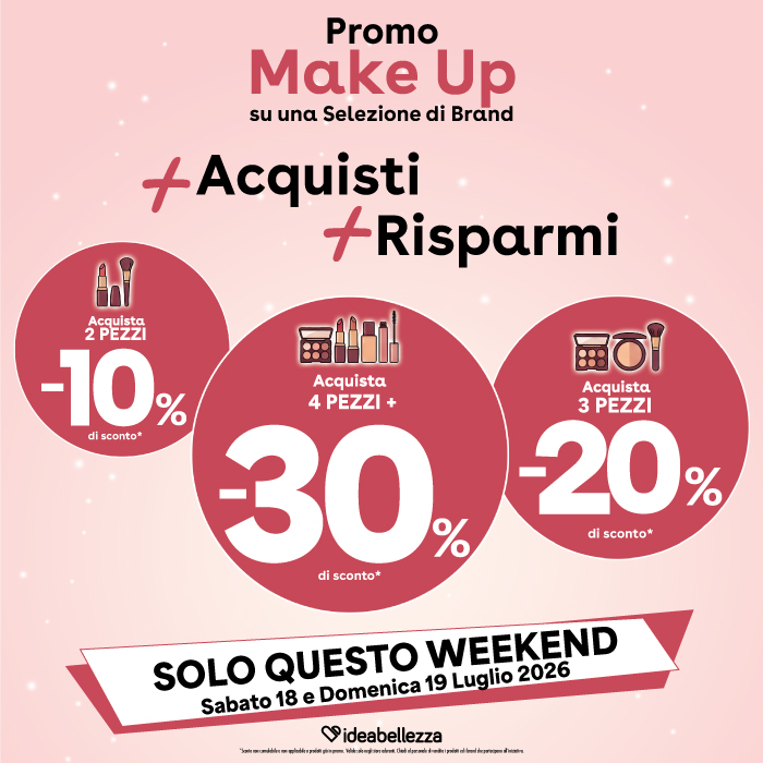 PROMO MAKE UP LUGLIO