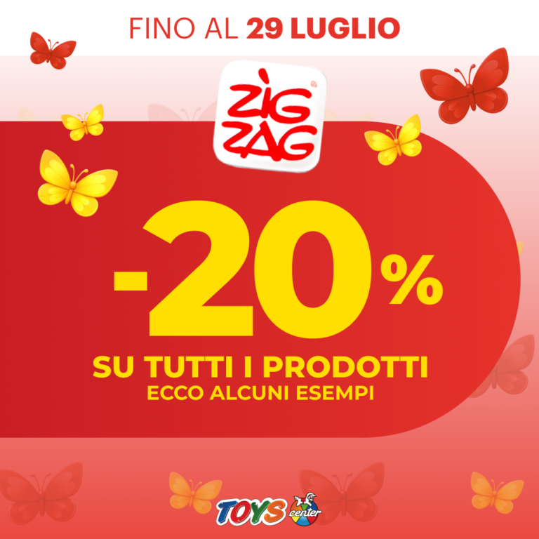 PROMO VOLANTINO -20% Zig Zag