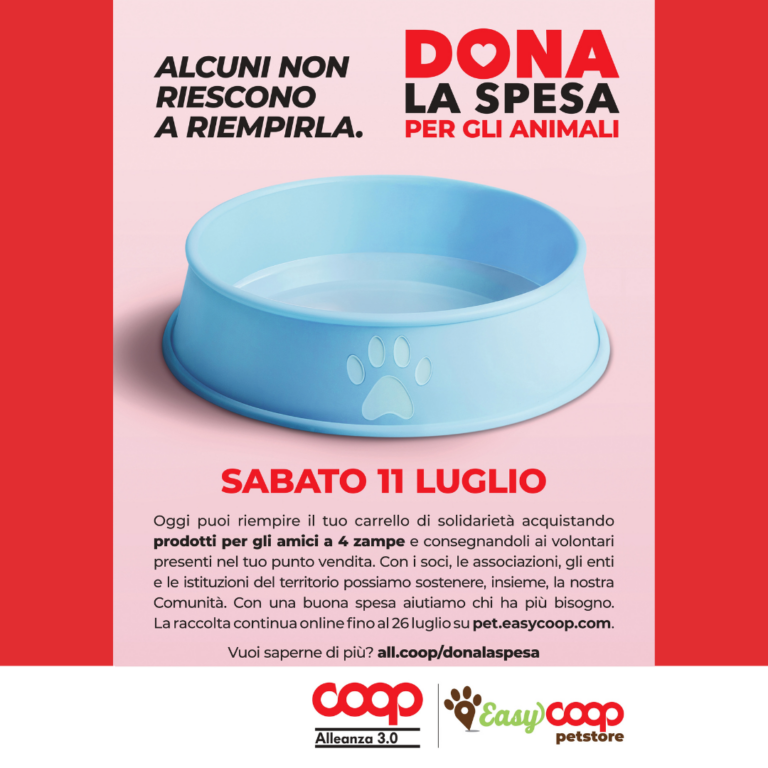 Dona la spesa per gli ANIMALI