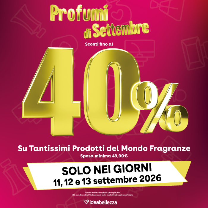 PROMO PROFUMI SETTEMBRE